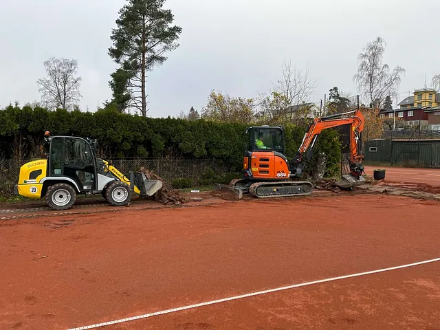 Oppgradering av uteanlegg, Nordstrand Tennisklubb