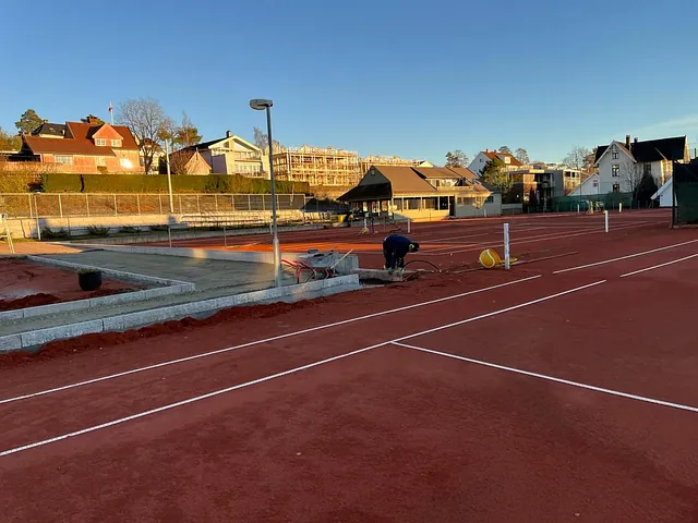 Oppgradering av uteanlegg, Nordstrand Tennisklubb