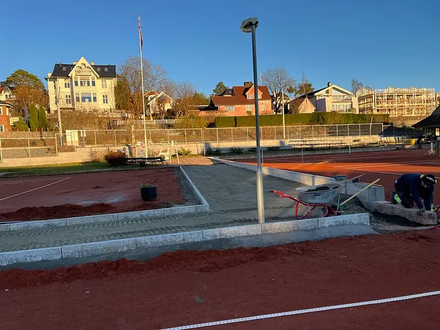 Oppgradering av uteanlegg, Nordstrand Tennisklubb