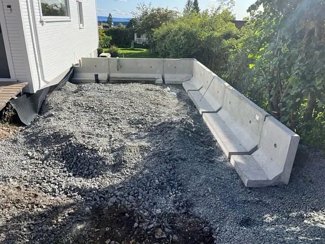 Oppgradering av gårdsplass i Oslo