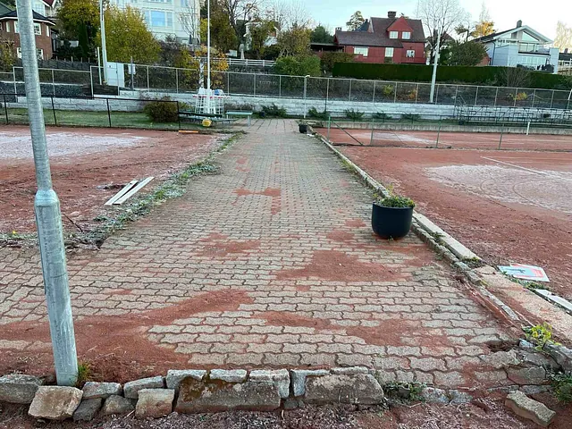 Oppgradering av uteanlegg, Nordstrand Tennisklubb