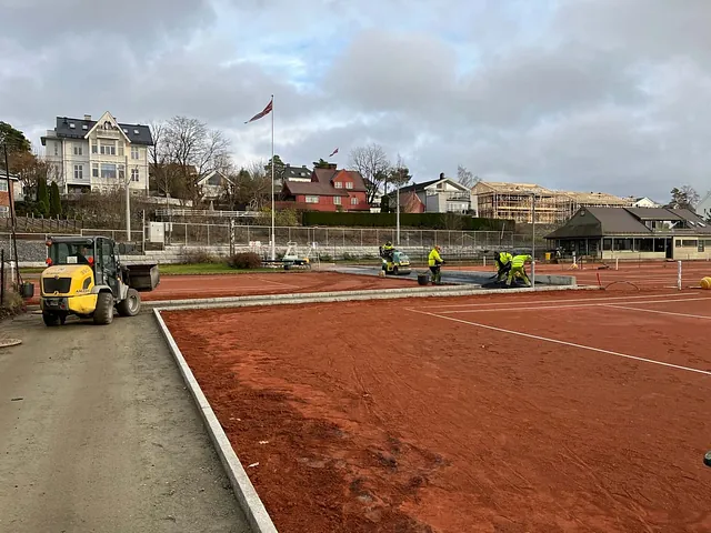 Oppgradering av uteanlegg, Nordstrand Tennisklubb