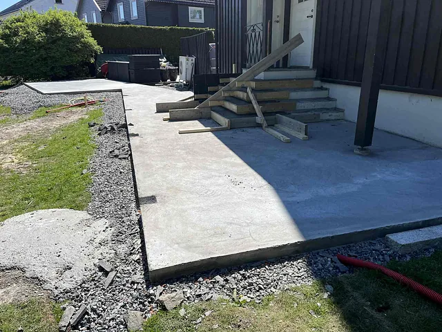 Oppgradering av hage på Nordstrand