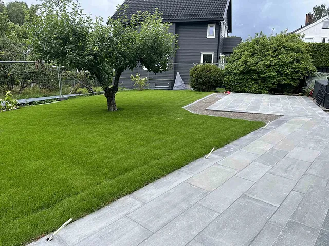 Oppgradering av hage på Nordstrand