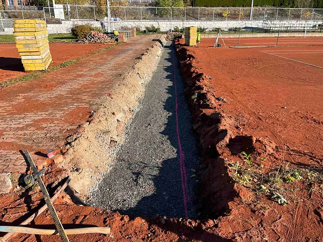 Oppgradering av uteanlegg, Nordstrand Tennisklubb