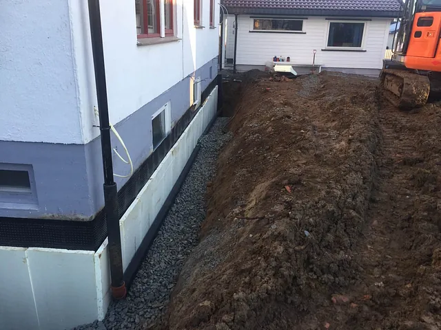 Dreneringsarbeider, Nordre Follo