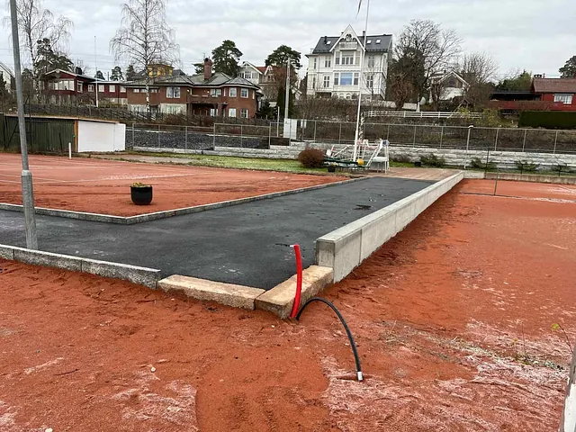 Oppgradering av uteanlegg, Nordstrand Tennisklubb