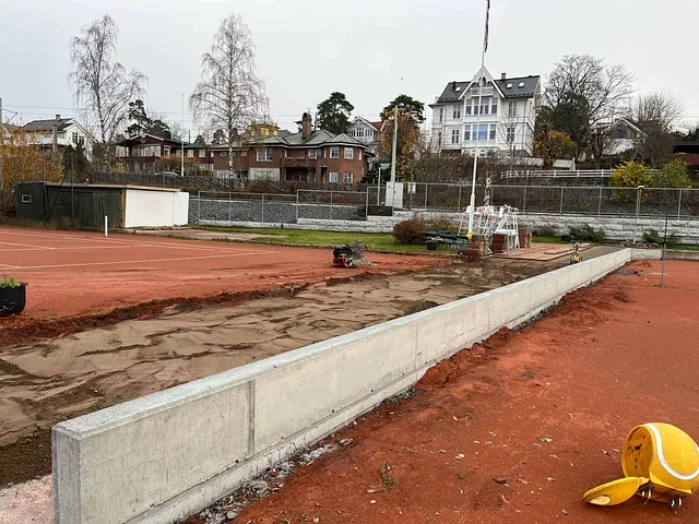 Oppgradering av uteanlegg, Nordstrand Tennisklubb