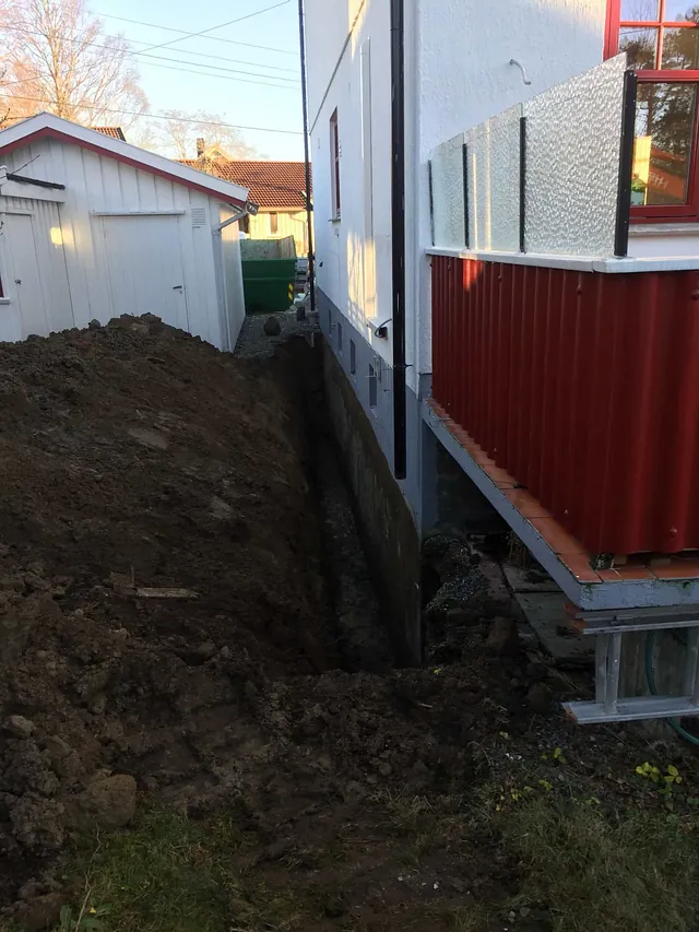 Dreneringsarbeider, Nordre Follo
