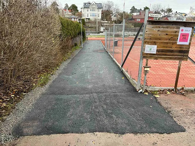 Oppgradering av uteanlegg, Nordstrand Tennisklubb